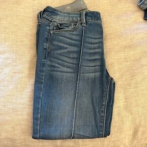 Mid rise skinny ankle jeans
